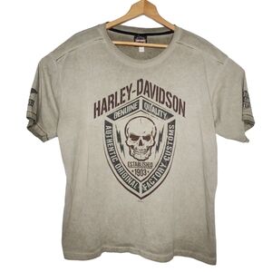 Harley Davidson SKULL Graphic T Shirt - Daytona Beach FL - Men's XL